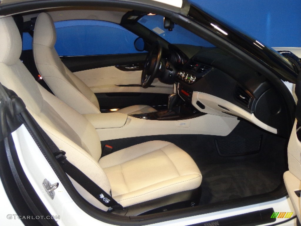 2011 Z4 sDrive30i Roadster - Alpine White / Beige photo #24