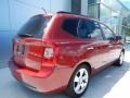 2008 Volcanic Red Kia Rondo EX  photo #4