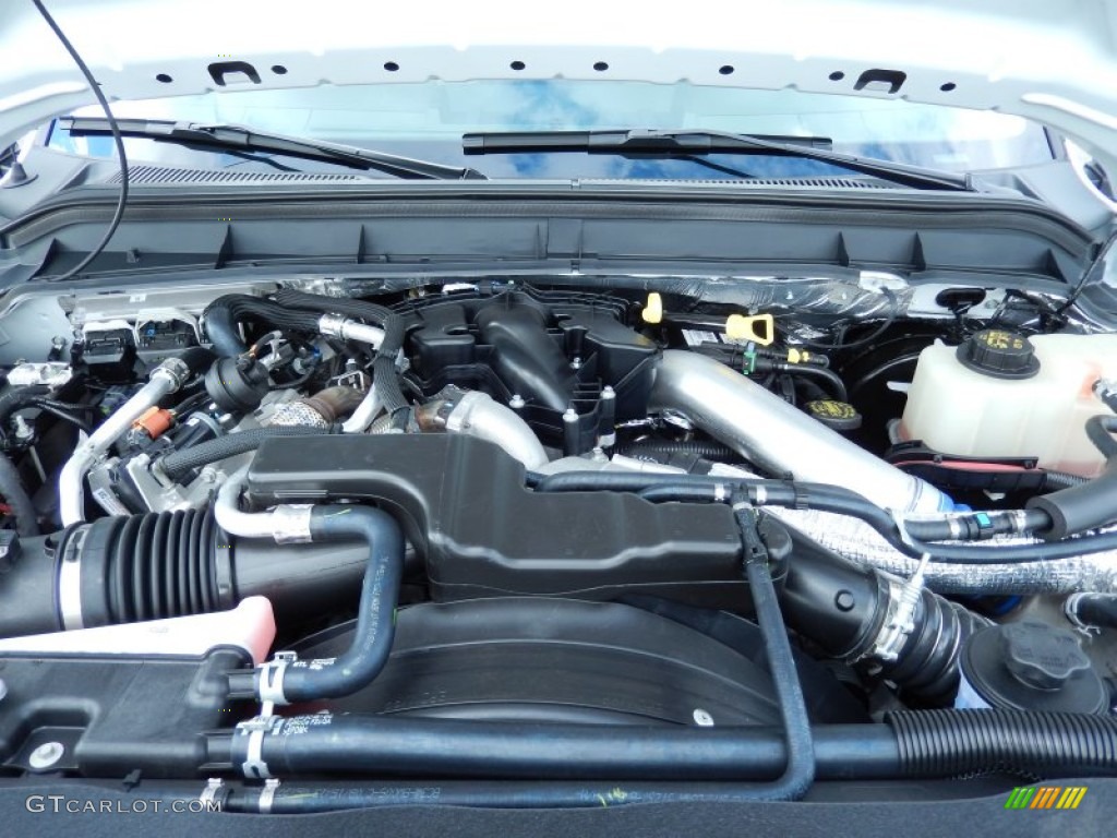 2014 Ford F350 Super Duty XLT Crew Cab Engine Photos