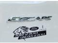 2014 White Platinum Ford Escape Titanium 2.0L EcoBoost  photo #4