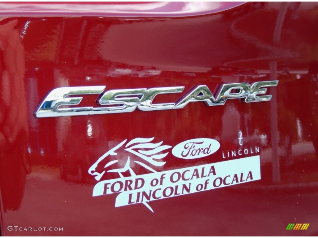 2014 Escape SE 1.6L EcoBoost - Ruby Red / Medium Light Stone photo #4