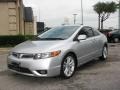 2006 Alabaster Silver Metallic Honda Civic Si Coupe  photo #3