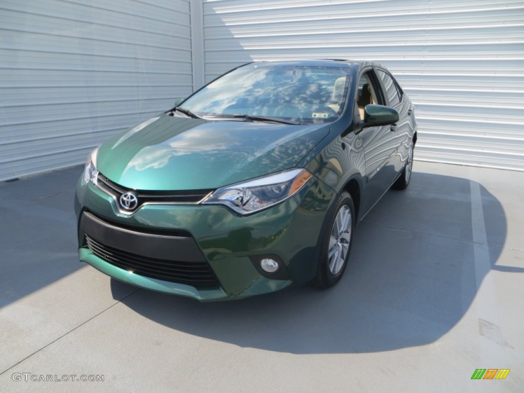 4Evergreen Mica 2014 Toyota Corolla LE Eco Exterior Photo #85601491