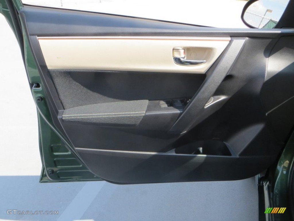2014 Toyota Corolla LE Eco Ivory Door Panel Photo #85601770