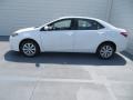 2014 Super White Toyota Corolla LE  photo #8