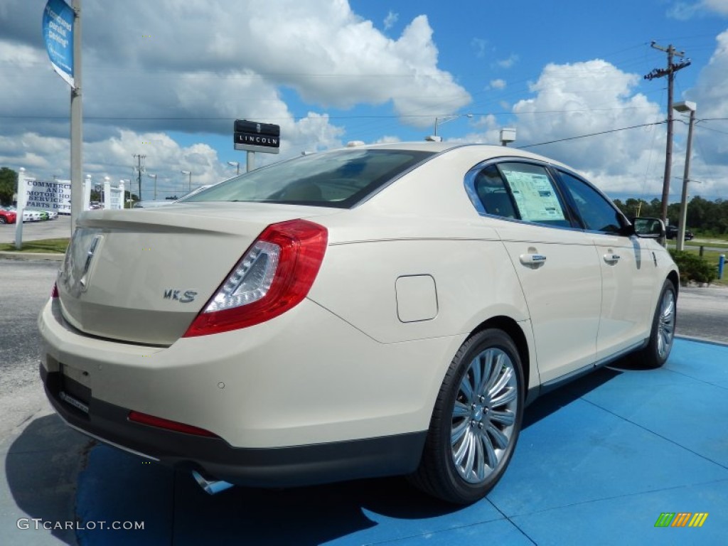Platinum Dune Metallic 2014 Lincoln MKS FWD Exterior Photo #85602250