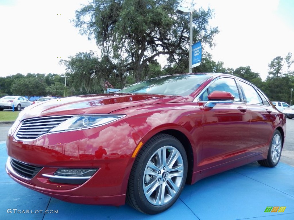 Ruby Red 2014 Lincoln MKZ Hybrid Exterior Photo #85602502