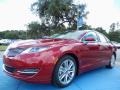 Ruby Red 2014 Lincoln MKZ Hybrid Exterior