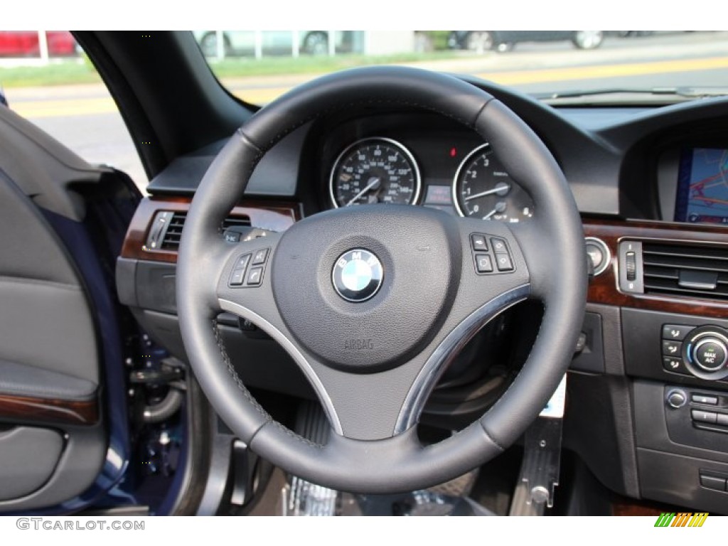 2013 3 Series 328i Convertible - Deep Sea Blue Metallic / Black photo #16
