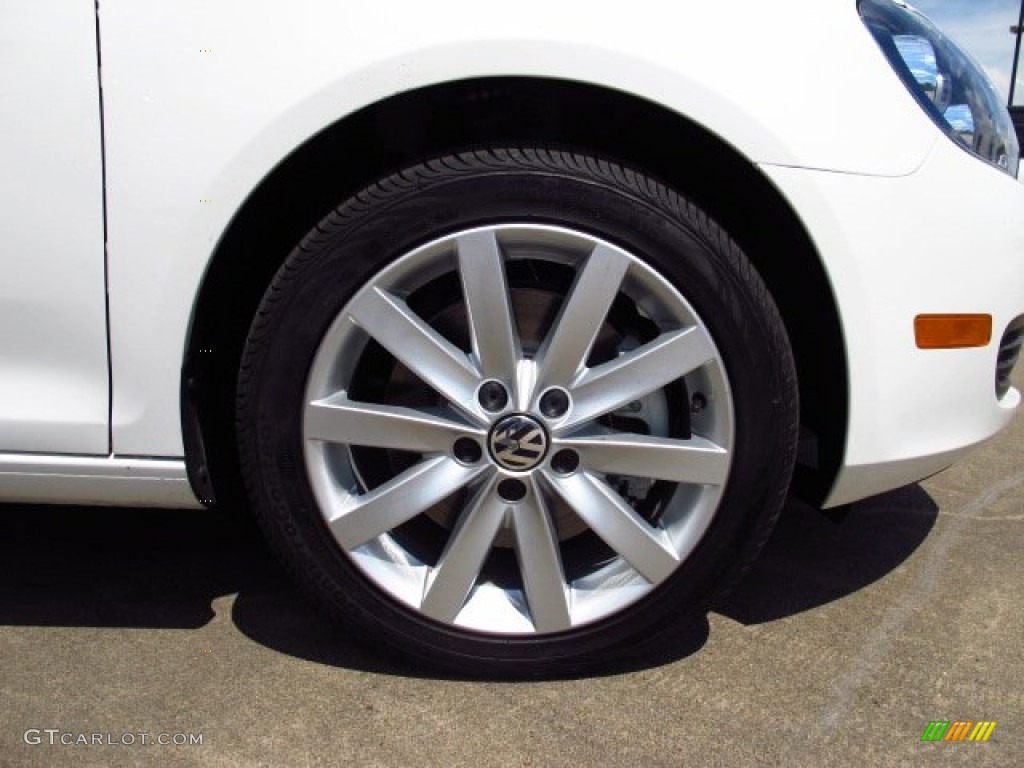 2014 Volkswagen Jetta TDI SportWagen Wheel Photo #85603543