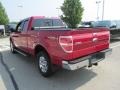 2012 Red Candy Metallic Ford F150 Lariat SuperCab 4x4  photo #9