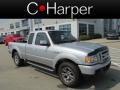 Silver Metallic 2011 Ford Ranger Sport SuperCab 4x4