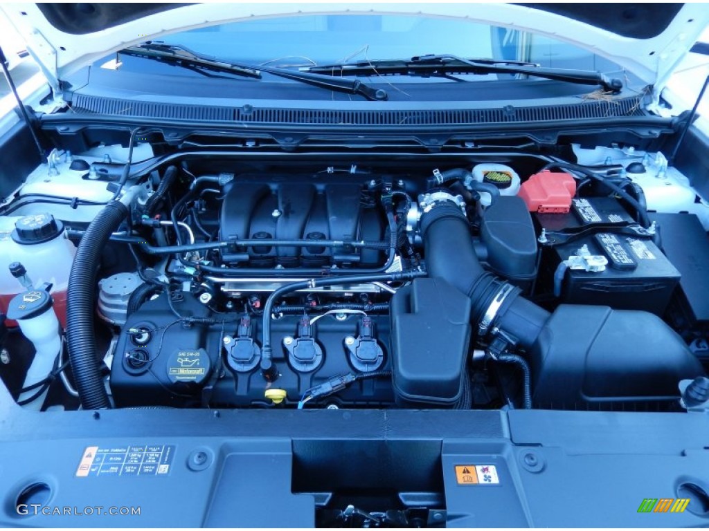 2014 Ford Flex Limited 3.5 Liter DOHC 24-Valve Ti-VCT V6 Engine Photo #85605351