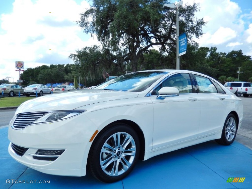 2013 MKZ 2.0L EcoBoost FWD - Crystal Champagne / Light Dune photo #1