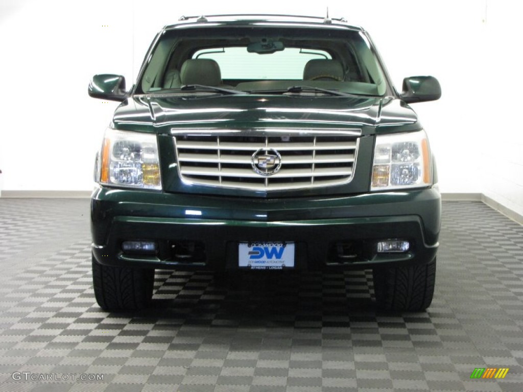 2003 Escalade EXT AWD - Green Envy / Shale photo #2