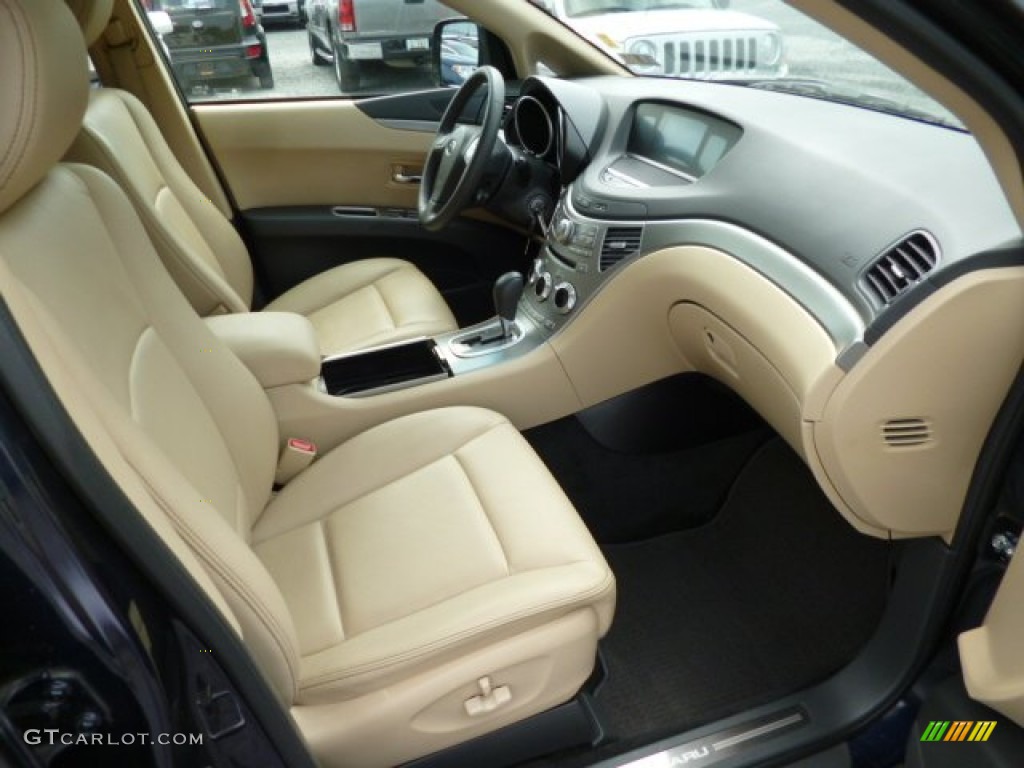 Desert Beige Interior 2013 Subaru Tribeca 3.6R Limited Photo #85607974