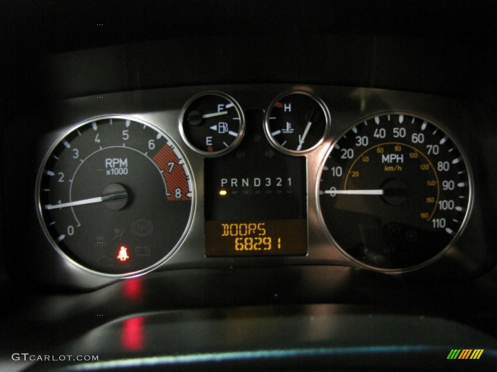 2007 Hummer H3 Standard H3 Model Gauges Photo #85608334