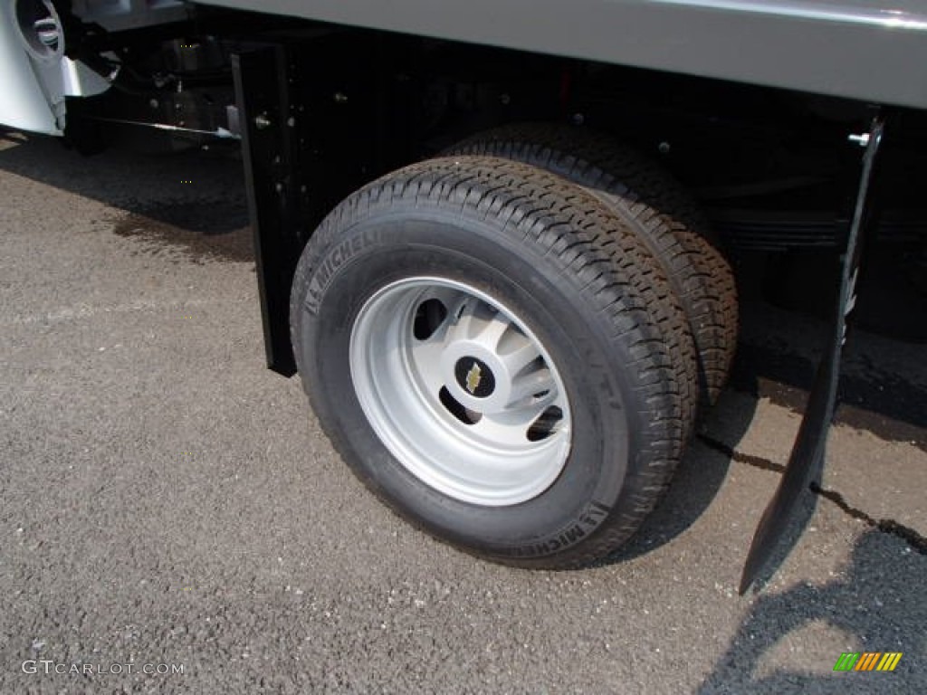 2014 Chevrolet Silverado 3500HD WT Regular Cab 4x4 Dump Truck Wheel Photo #85608546