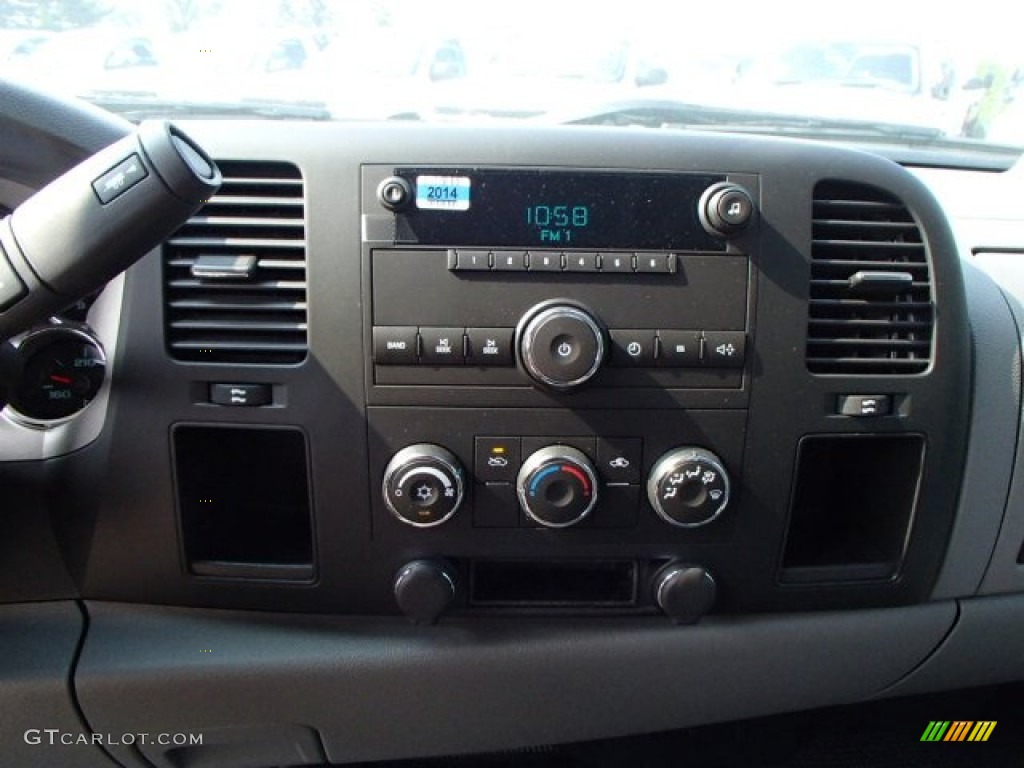 2014 Chevrolet Silverado 3500HD WT Regular Cab 4x4 Dump Truck Controls Photo #85608631