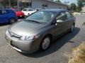 Galaxy Gray Metallic - Civic Hybrid Sedan Photo No. 3
