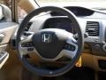 Galaxy Gray Metallic - Civic Hybrid Sedan Photo No. 12