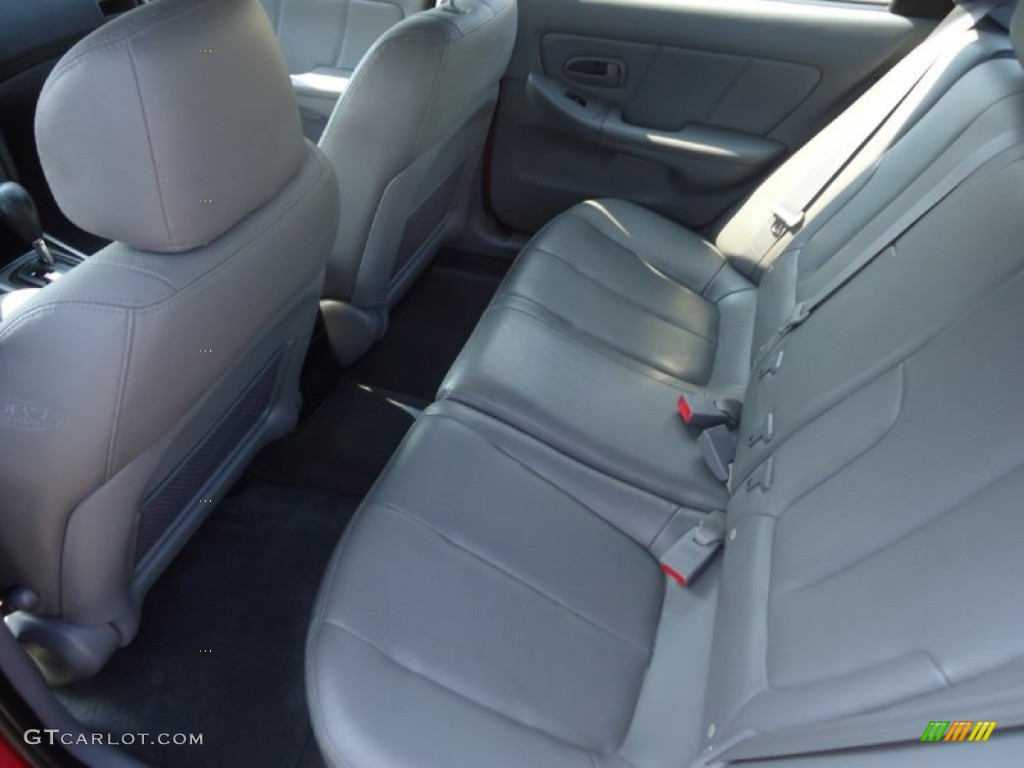 2005 Elantra GT Hatchback - Rally Red / Gray photo #9