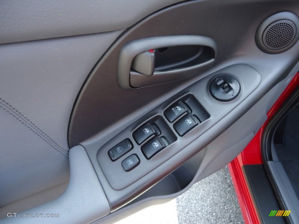 2005 Elantra GT Hatchback - Rally Red / Gray photo #11