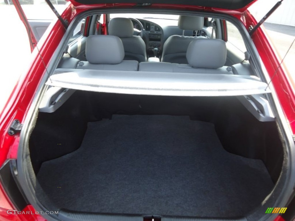 2005 Elantra GT Hatchback - Rally Red / Gray photo #18