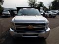 Summit White - Silverado 3500HD WT Regular Cab Stake Truck Photo No. 3