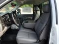 Summit White - Silverado 3500HD WT Regular Cab Stake Truck Photo No. 10