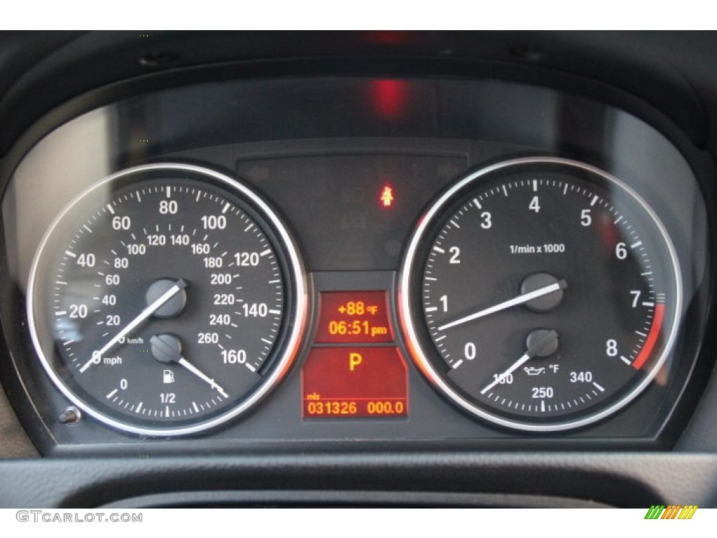 2011 BMW 3 Series 328i xDrive Coupe Gauges Photo #85609633