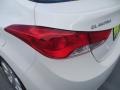 2013 Shimmering White Hyundai Elantra Limited  photo #12