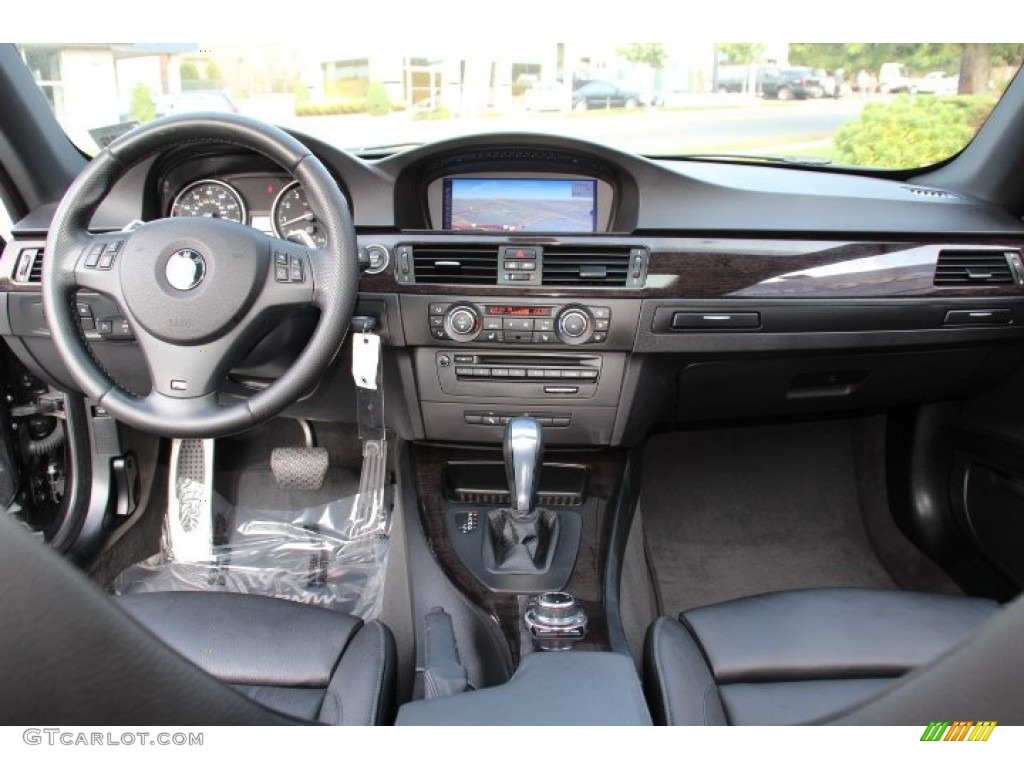 2011 BMW 3 Series 335i xDrive Coupe Black Dashboard Photo #85610917