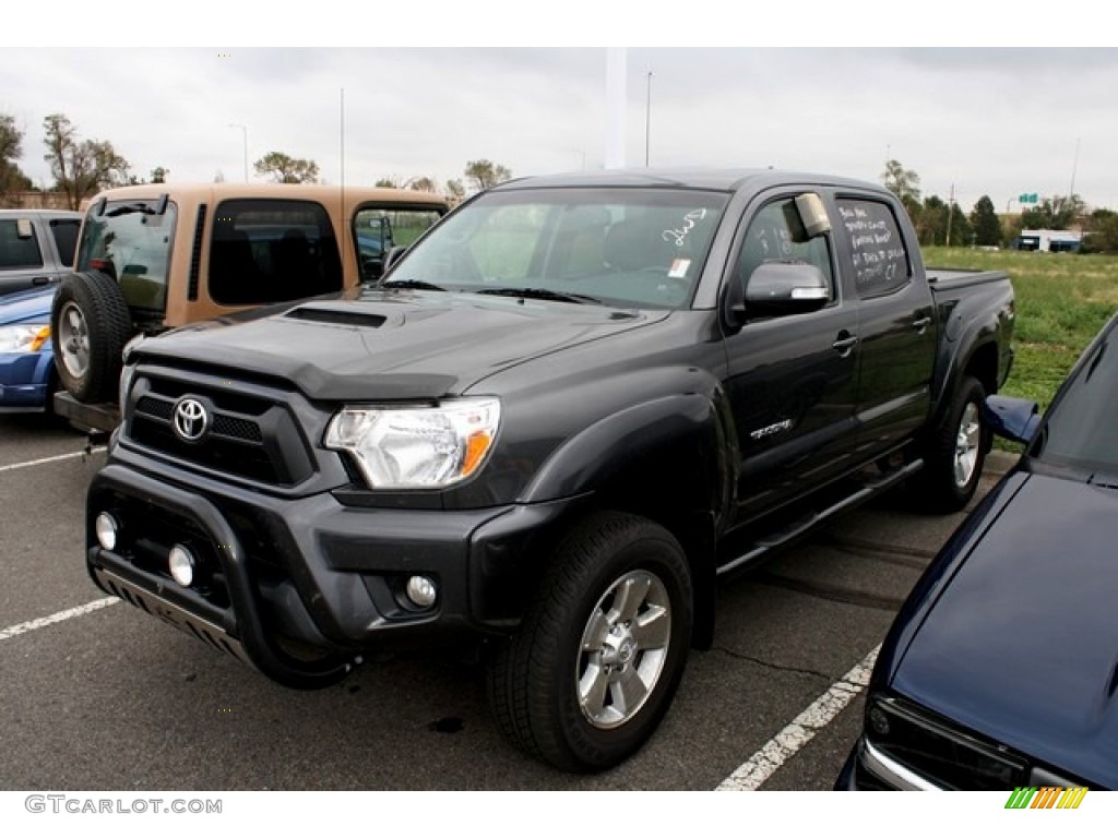 Magnetic Gray Metallic 2013 Toyota Tacoma V6 TRD Sport Prerunner Double Cab Exterior Photo #85610923