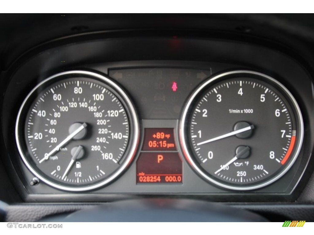 2011 BMW 3 Series 335i xDrive Coupe Gauges Photo #85611049