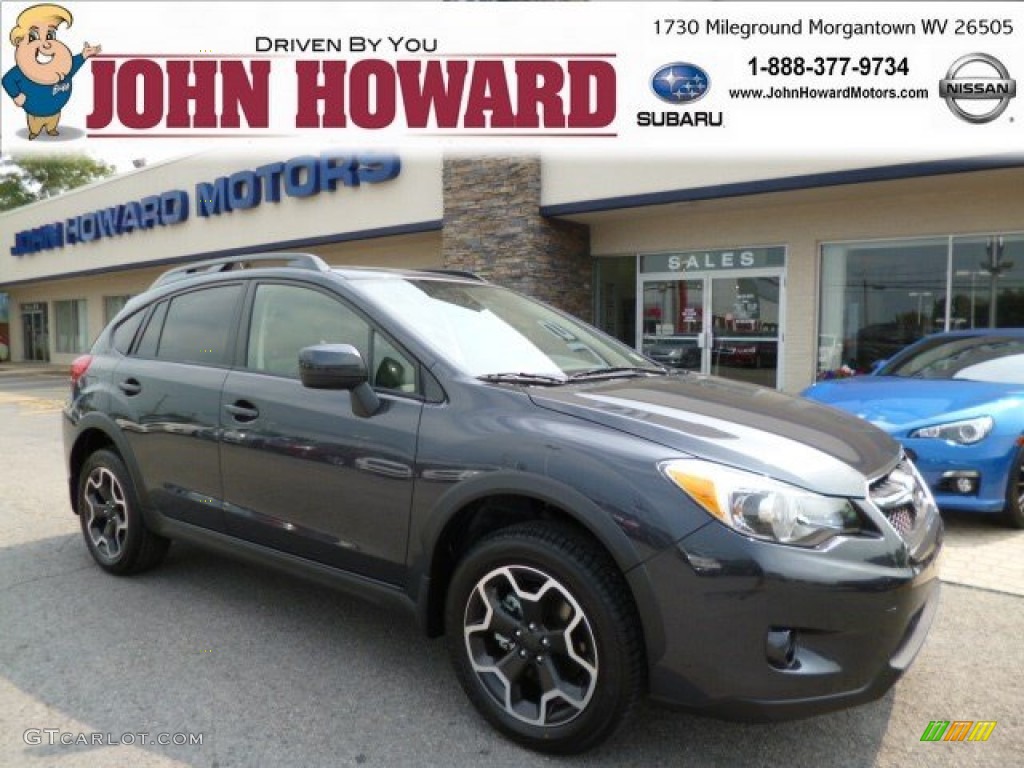 2013 XV Crosstrek 2.0 Limited - Dark Gray Metallic / Black photo #1