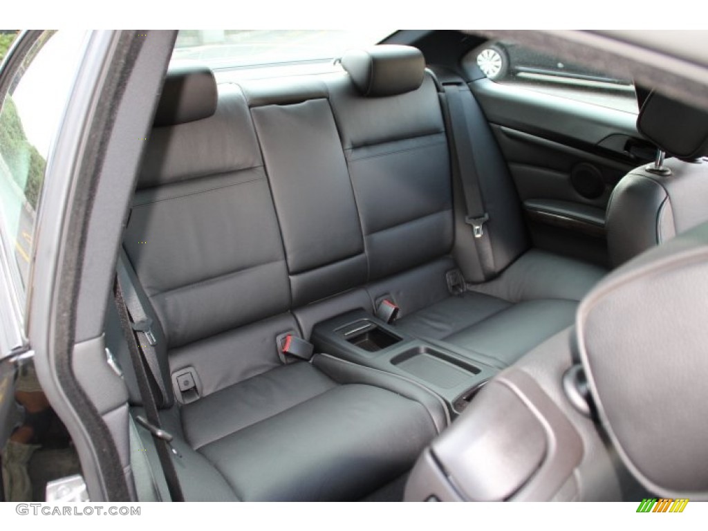 Black Interior 2011 BMW 3 Series 335i xDrive Coupe Photo #85611160