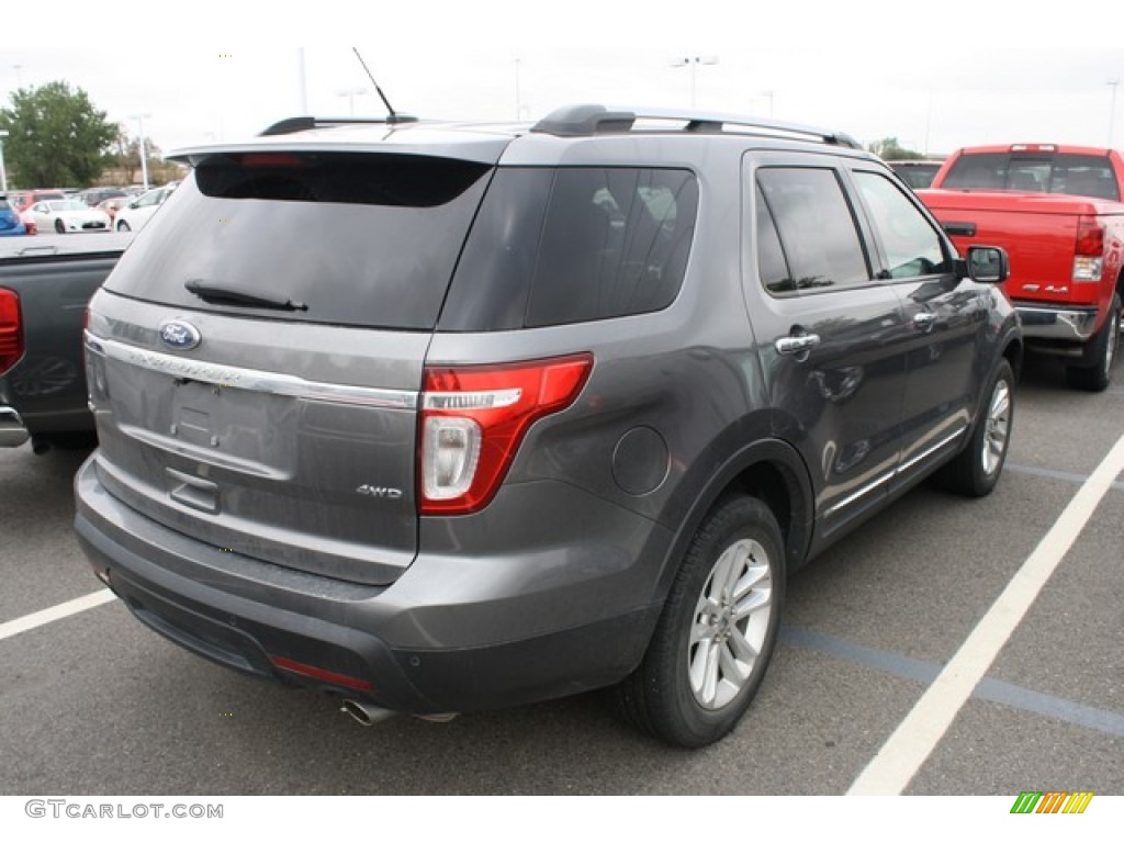 2011 Explorer XLT 4WD - Sterling Grey Metallic / Charcoal Black photo #2