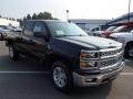 2014 Black Chevrolet Silverado 1500 LT Double Cab 4x4  photo #4