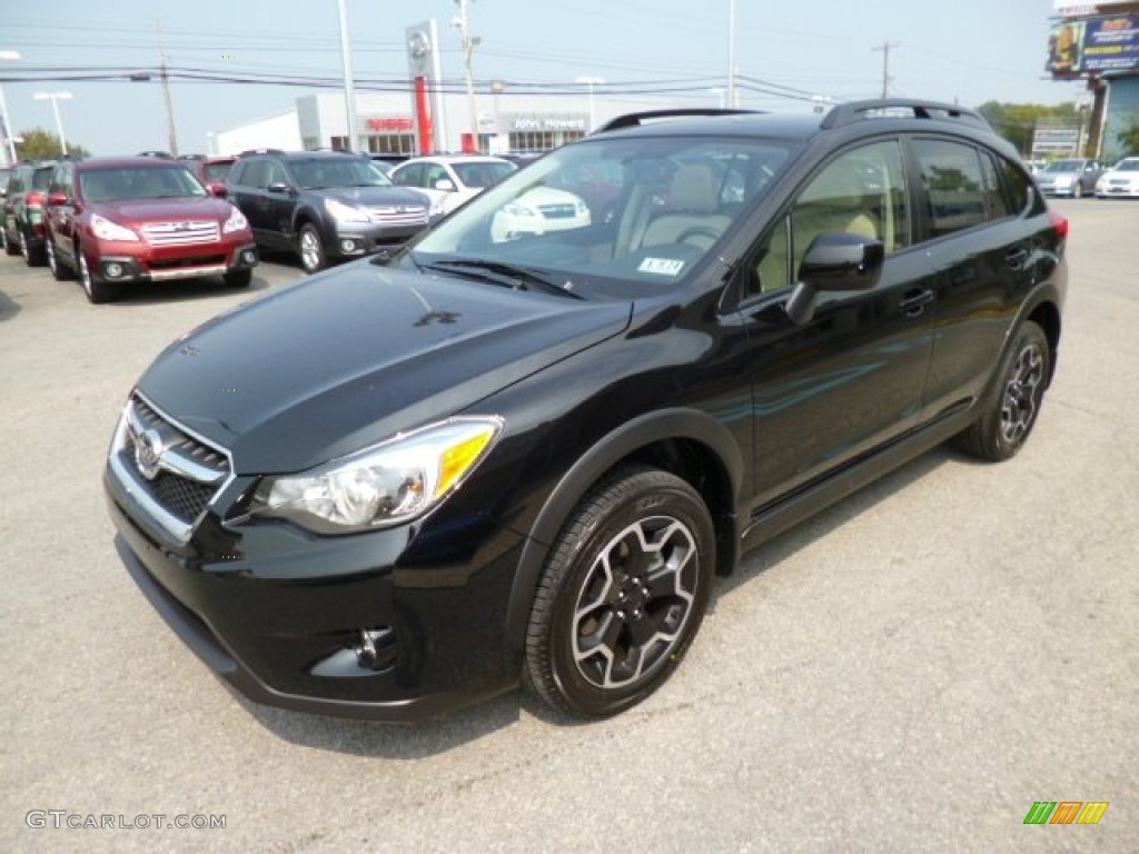 2013 XV Crosstrek 2.0 Premium - Crystal Black Silica / Ivory photo #3