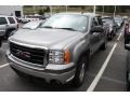 2008 Steel Gray Metallic GMC Sierra 1500 SLE Crew Cab 4x4  photo #4