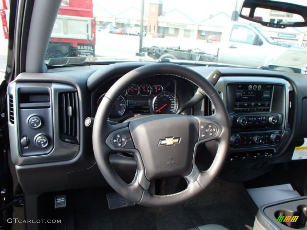 2014 Silverado 1500 LT Double Cab 4x4 - Black / Jet Black photo #12