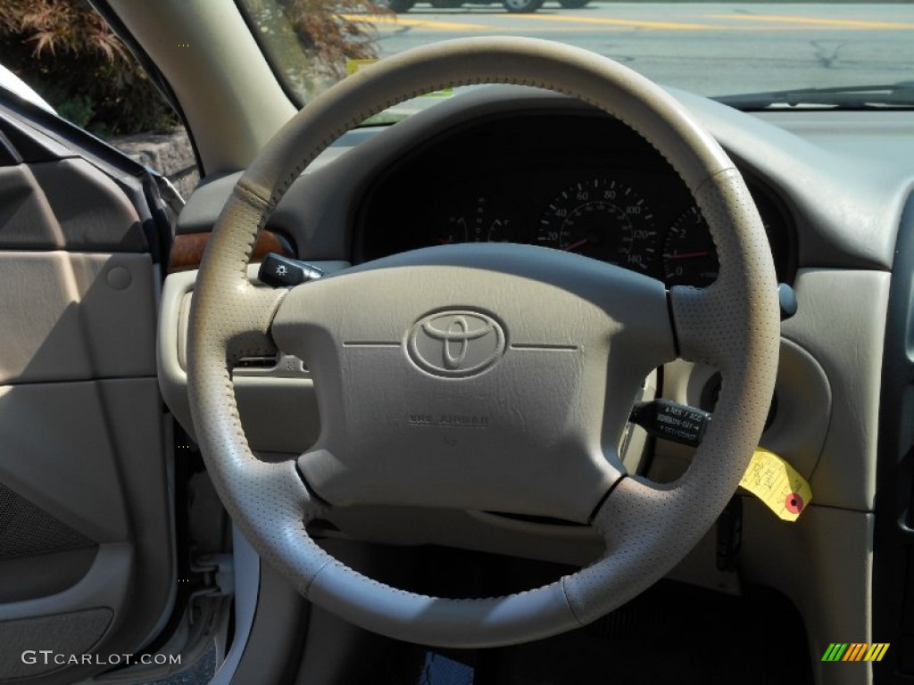 2001 Solara SLE V6 Coupe - White Diamond Pearl / Ivory photo #12