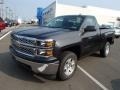 Tungsten Metallic - Silverado 1500 LT Regular Cab 4x4 Photo No. 2