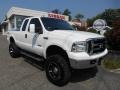 2006 Oxford White Ford F350 Super Duty Lariat SuperCab 4x4  photo #1