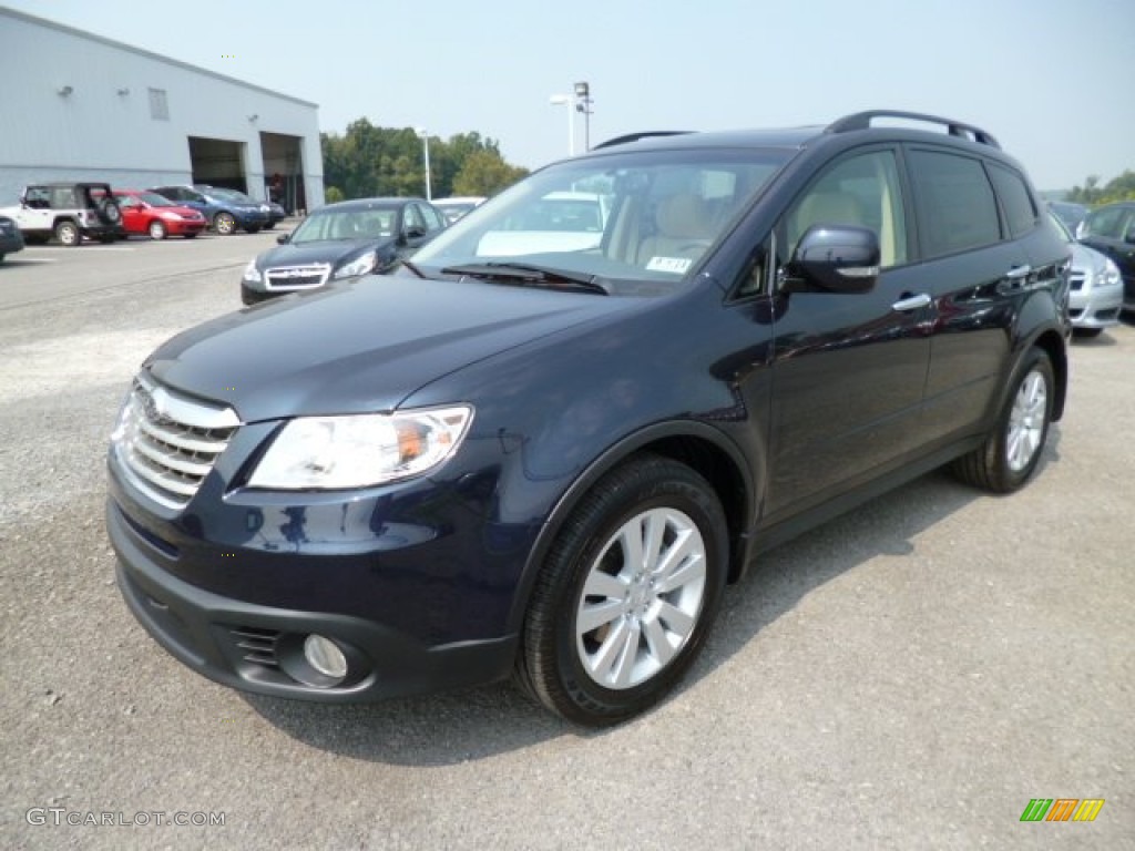 Deep Indigo Pearl 2014 Subaru Tribeca 3.6R Limited Exterior Photo #85612063