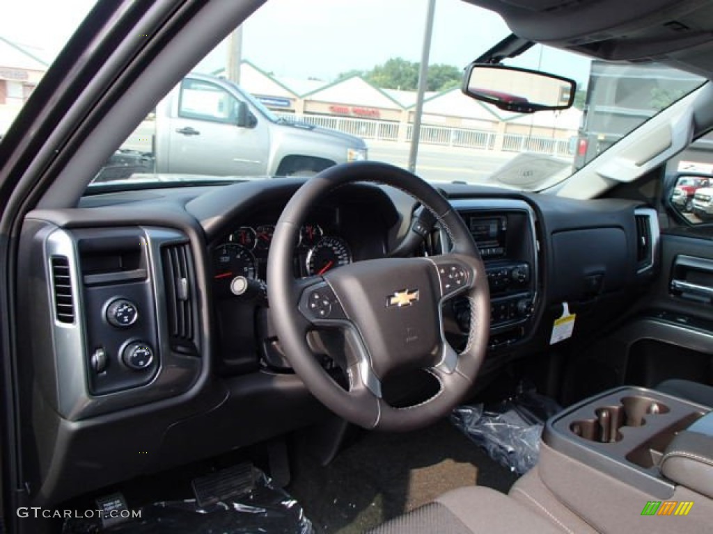 2014 Chevrolet Silverado 1500 LT Regular Cab 4x4 Jet Black Dashboard Photo #85612138