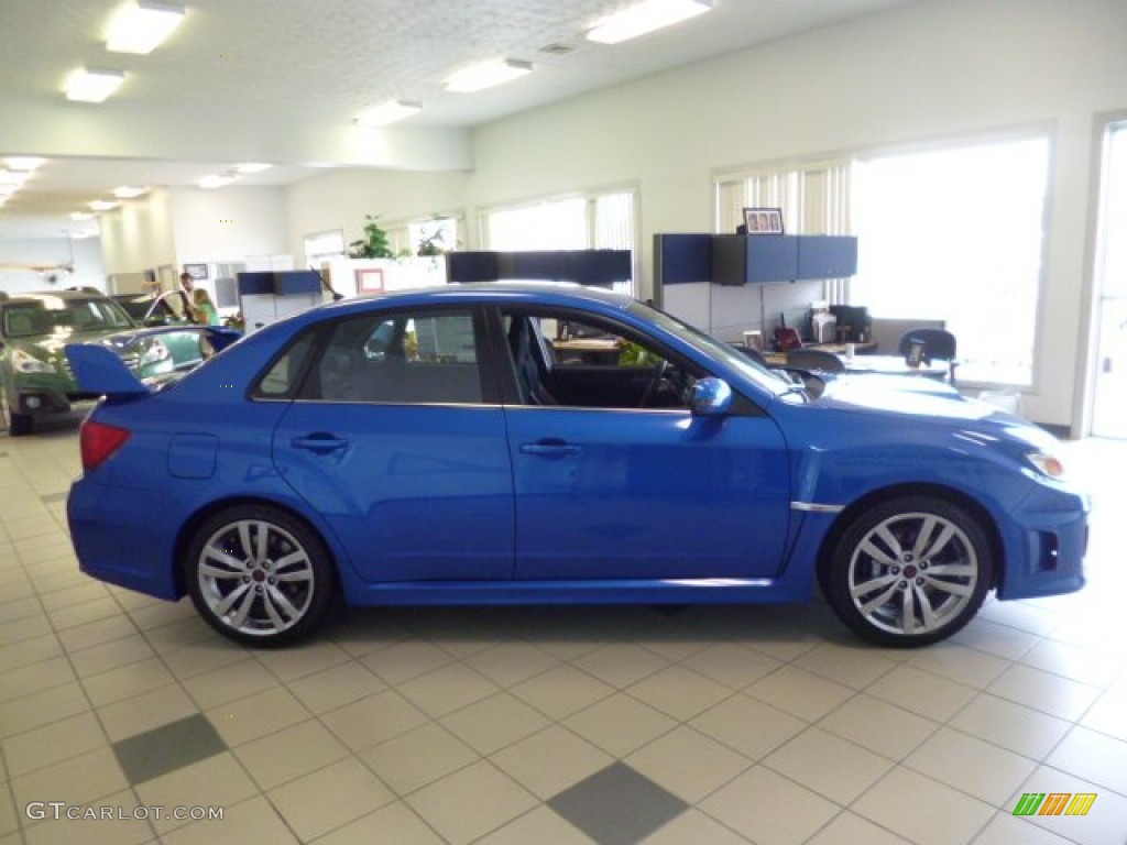 WR Blue Pearl 2014 Subaru Impreza WRX STi 4 Door Exterior Photo #85612993