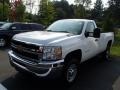 Summit White - Silverado 2500HD Work Truck Regular Cab 4x4 Photo No. 3