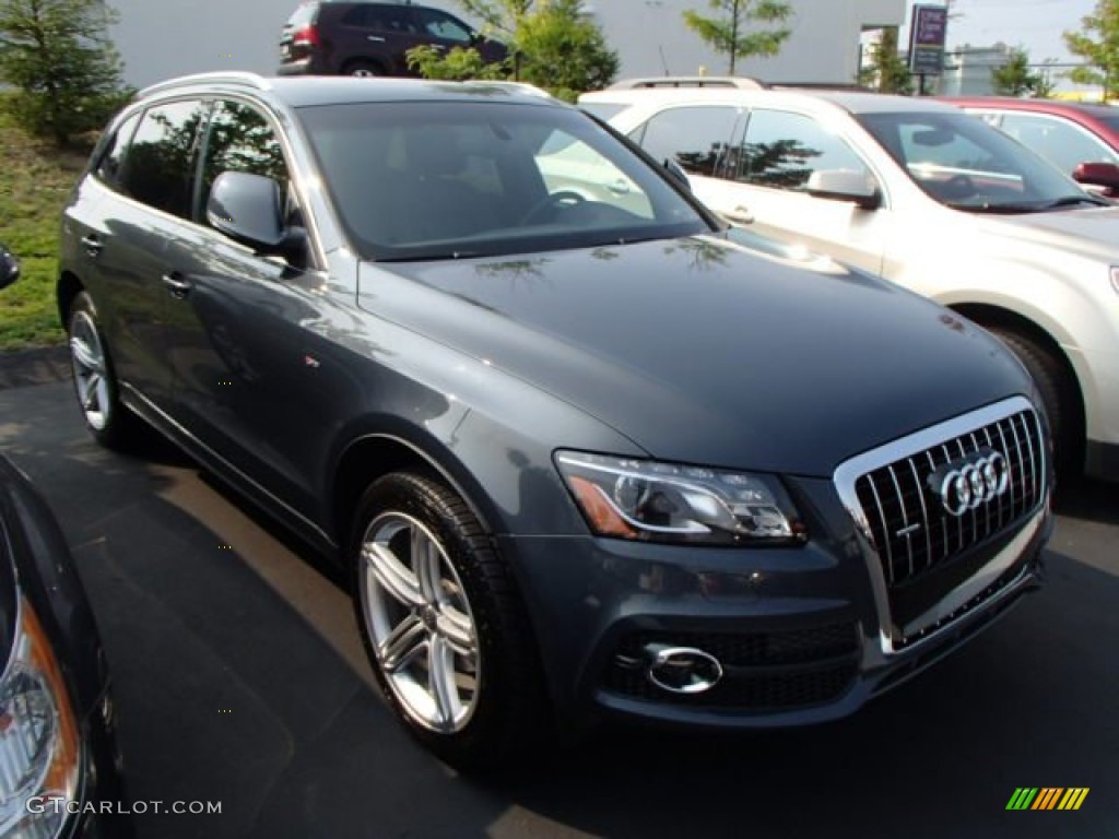 Meteor Grey Pearl Effect 2010 Audi Q5 3.2 quattro Exterior Photo #85614205